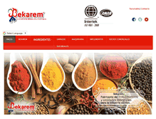 Tablet Screenshot of bekarem.com